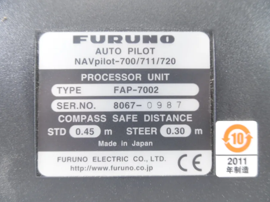 Furuno NavPilot 700/711/720 FAP-7002 Processor Tested Good UPDATED - Image 4
