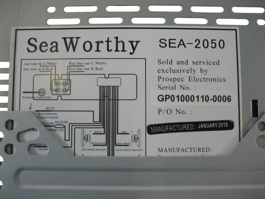 SeaWorthy Shipmate 29 Complete Marine Sound System New-Old-Stock 90-Day Warranty - Image 6