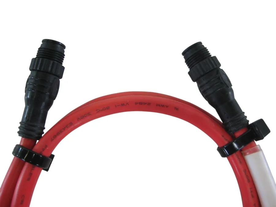 Fusion CAB000851 Boat Powered Drop Cable (Red) 8 Pin Male & 5 Pin Male 90-Day Warranty - Image 7