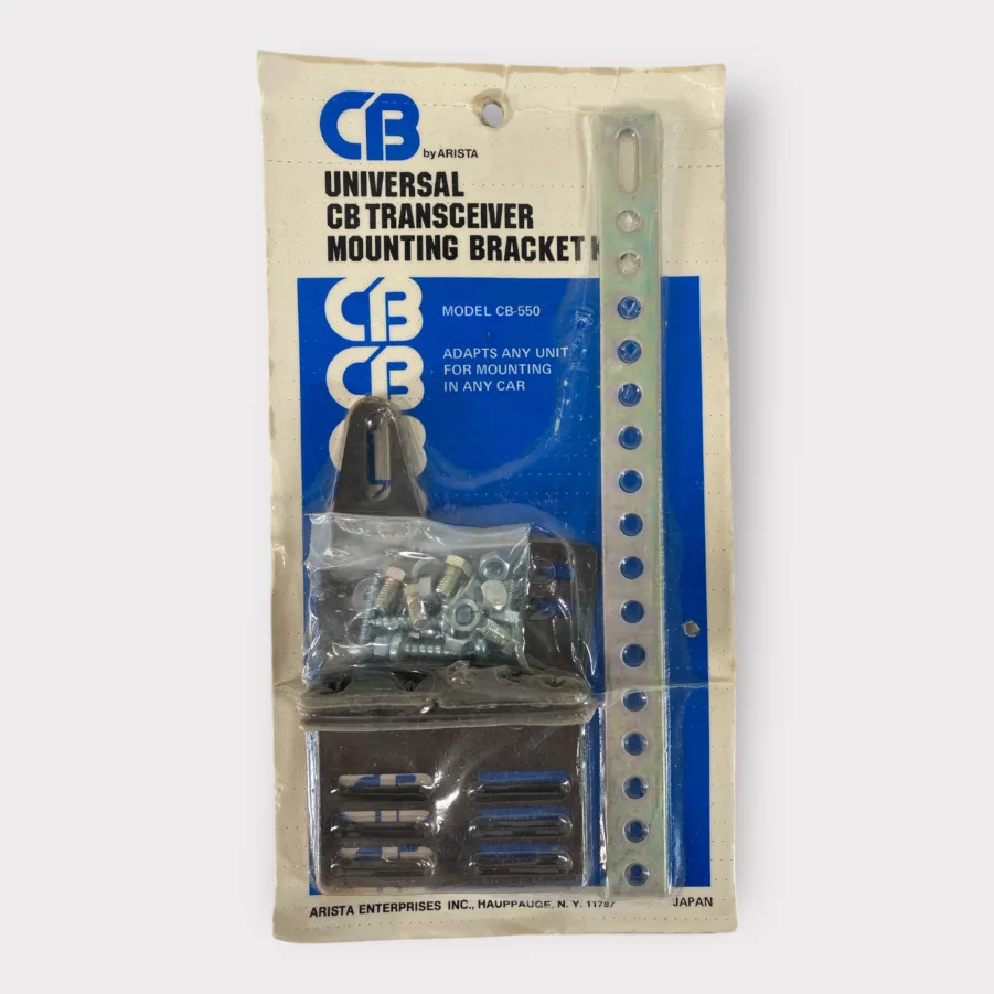 Junomabix Universal Radio Transceiver Stand Mount Bracket Kit | For Ham CB Radio | 3D Printed
