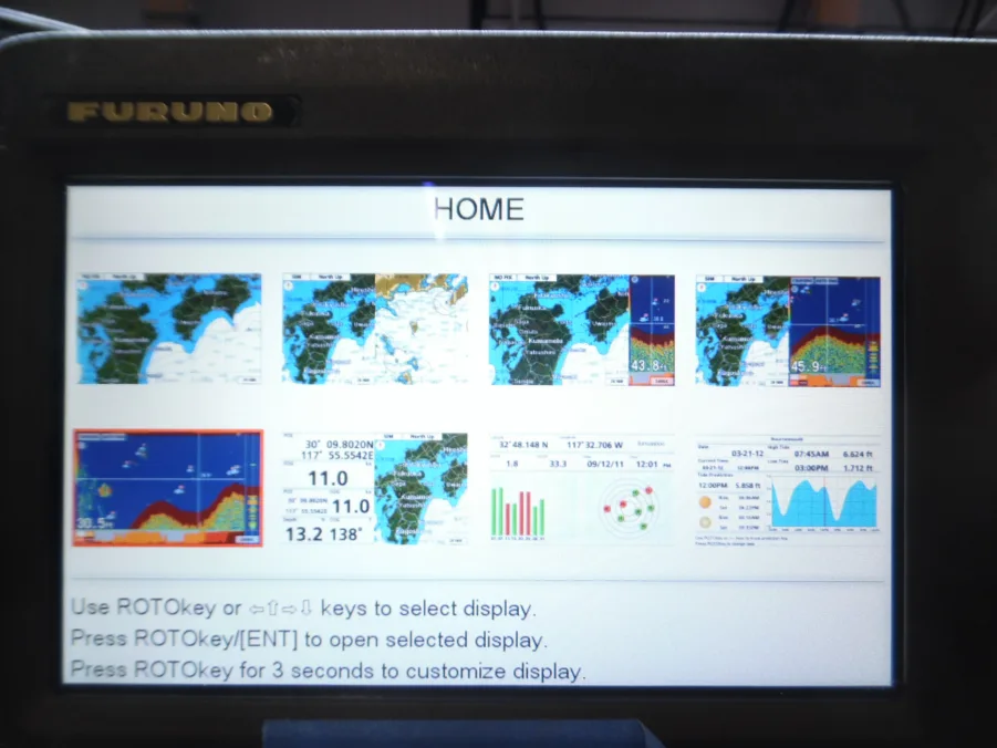 FURUNO - GP-1870F - 7" GPS/WAAS Chart Plotter/Fish Finder w/Internal GPS Antenna - Image 6