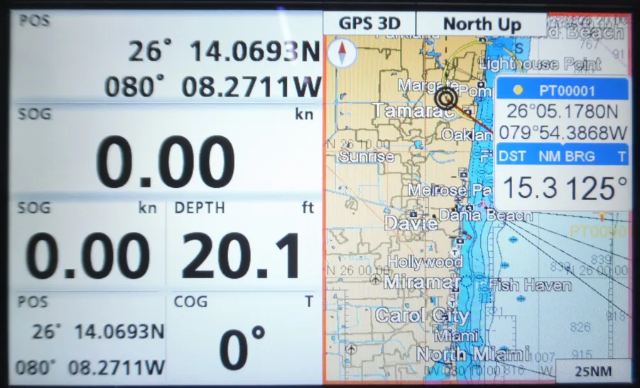 FURUNO - GP-1870F - 7" GPS/WAAS Chart Plotter/Fish Finder w/Internal GPS Antenna - Image 3