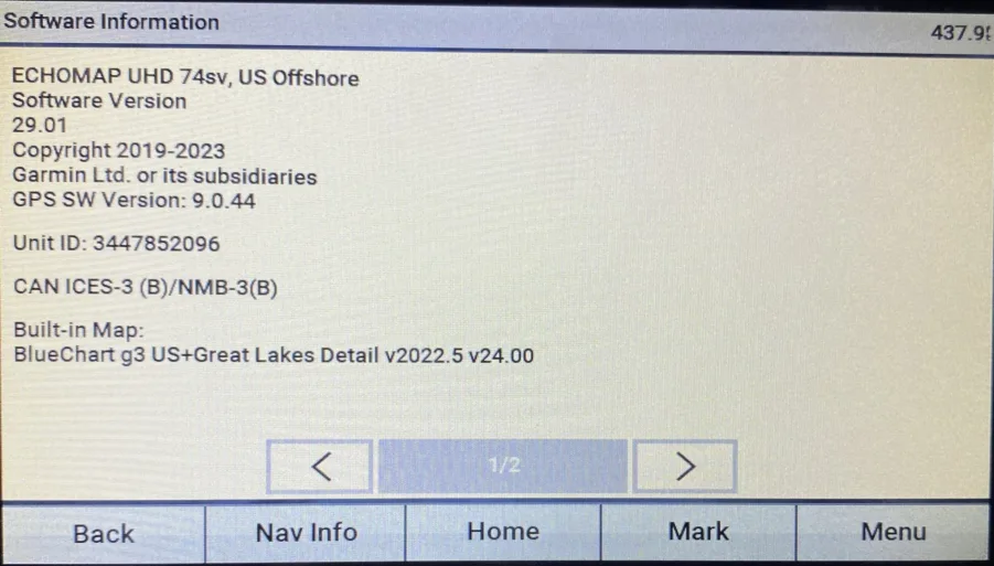 Garmin 7" EchoMap UHD 74sv Without Transducer *Bench tested* - Image 6