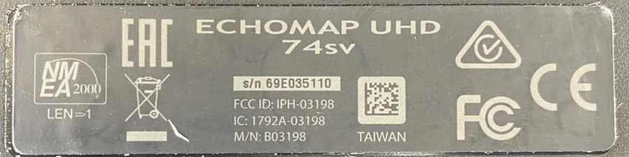 Garmin 7" EchoMap UHD 74sv Without Transducer *Bench tested* - Image 14