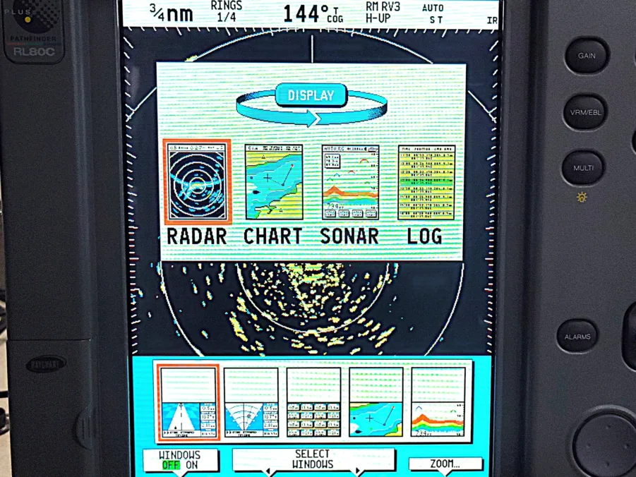 Raymarine RL80CRC+ 10.4" HSB2 Pathfinder Display -E52038- w/ Sun Cover - Tested - Free US Shipping - Image 11