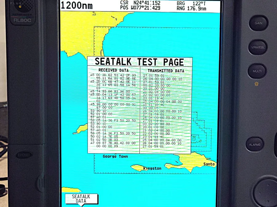 Raymarine RL80CRC+ 10.4" HSB2 Pathfinder Display -E52038- w/ Sun Cover - Tested - Free US Shipping - Image 14
