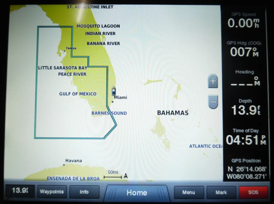 Garmin GPSMap 8215 Touchscreen MFD -90-Day Warr- Tested/Updated - Image 2
