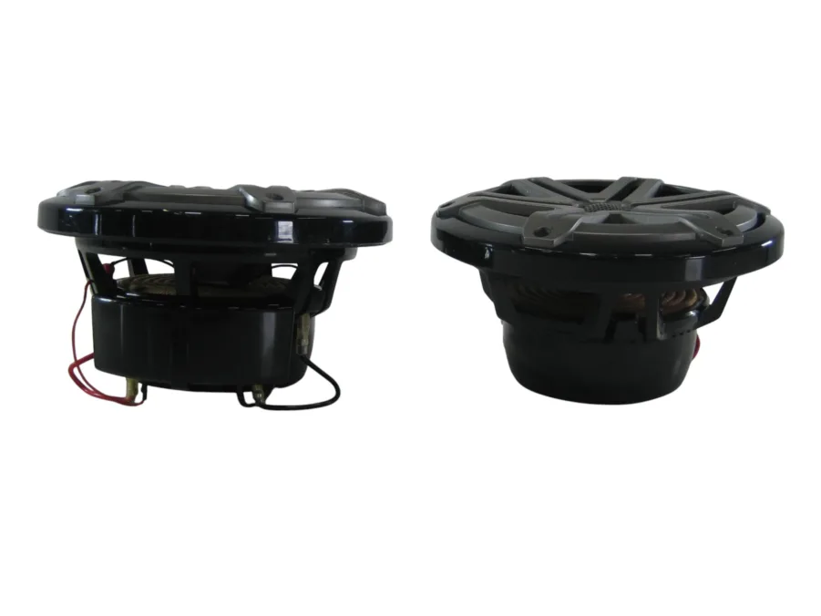 JL Audio M770-CCX-SG-TB 7.7'' Marine Speakers (Black w/ Titanium "Sport" grilles) 90-Day Warranty - Image 2