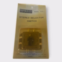 Speco SSS-I Stereo Selector Switch *NEW*
