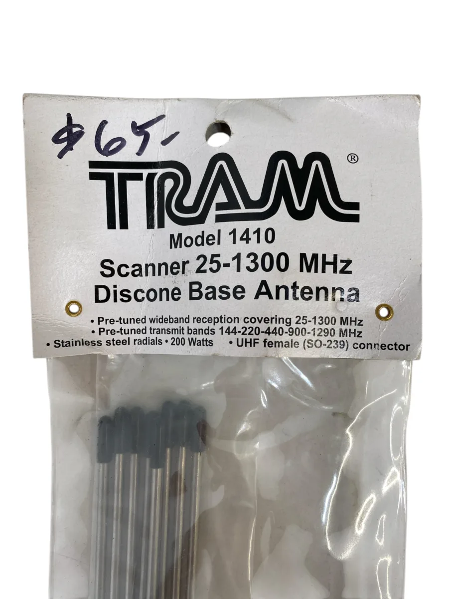 Tram 1410 Broad-Band Scanner Discone Base Antenna - 200 Watts **New** - Image 2