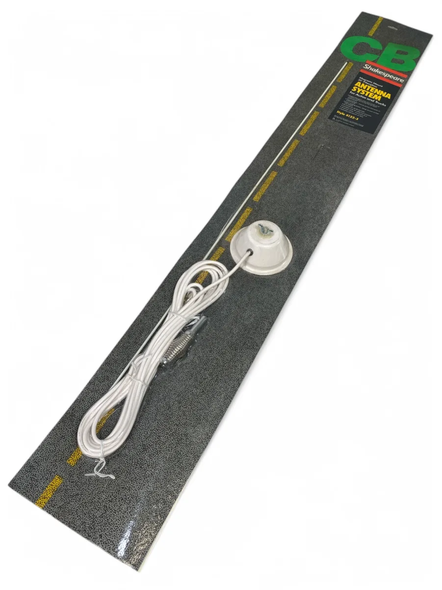 Shakespeare 4421-3 Fiberglass 35" Magnetic Mount Antenna System **New**