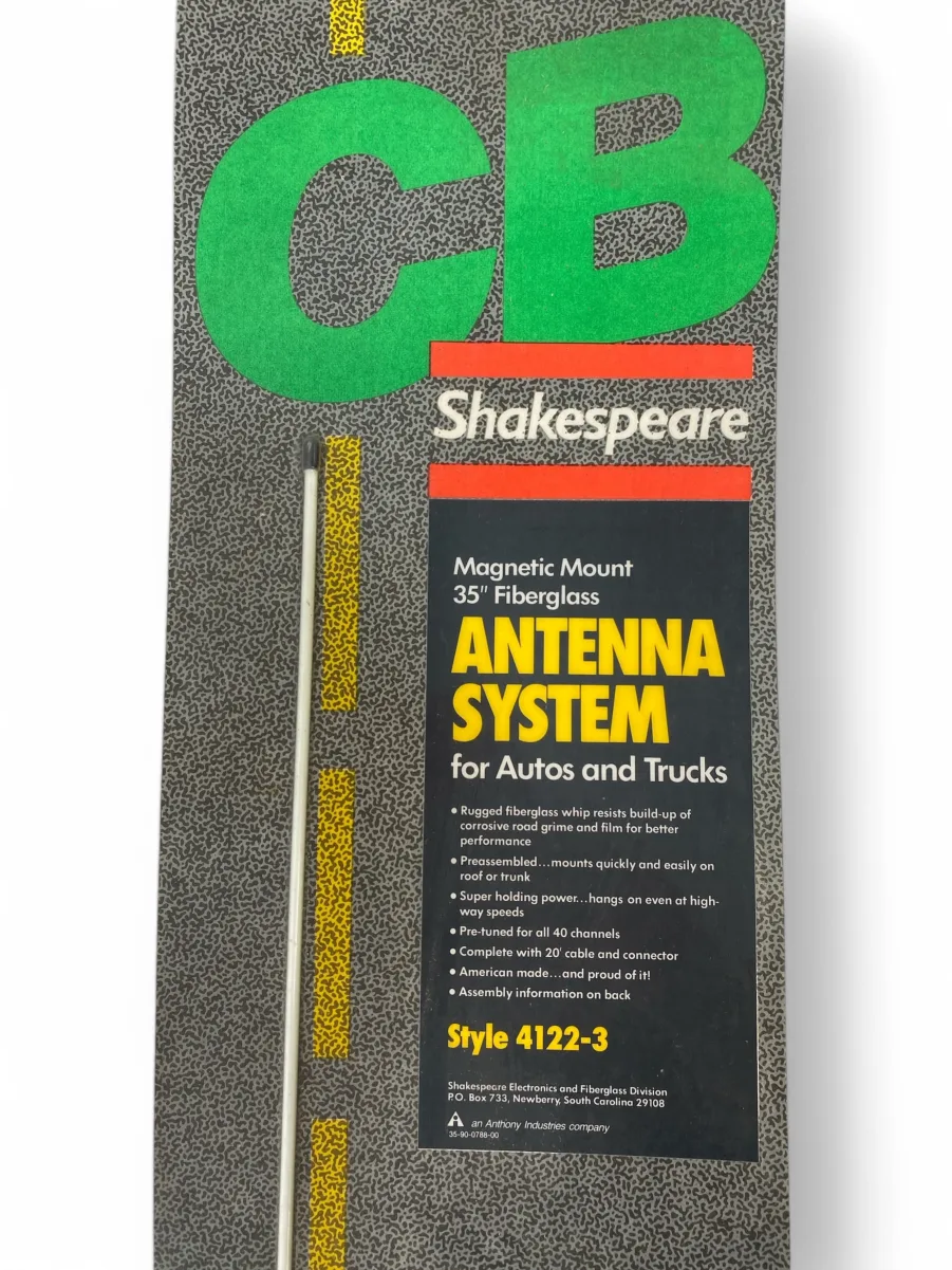 Shakespeare 4421-3 Fiberglass 35" Magnetic Mount Antenna System **New** - Image 2
