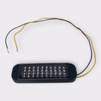 SHO-ME 11.9000 LED Micro Lite 4" x 1" Yellow Strip Light Boat Marine