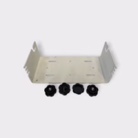 Icom Mounting Bracket & 4 Knobs for IC-M125 IC-M126 IC-M127 – White – *NEW*
