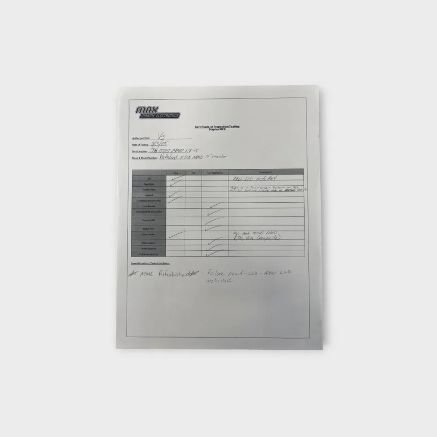 Jakob Hatteland 24VDC 15″ Marine Display JH15T05 *MME REFURB* - Image 11