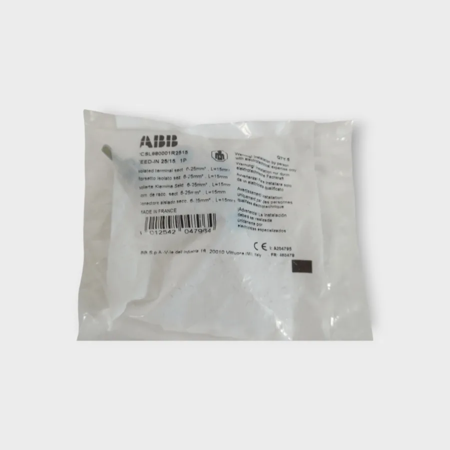 ABB Busbar & Feeder Terminals FEED-IN 25/15 1P - 2CSL910011R1012- Assortment Lot - Free Shipping - Image 5