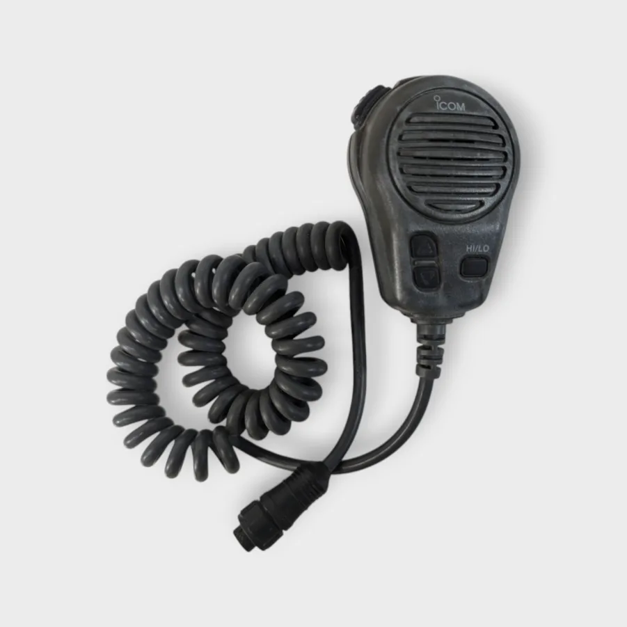Icom IC-M504 Marine DSC VHF Transceiver With Rear Connected HM-126RG Mic - Image 2