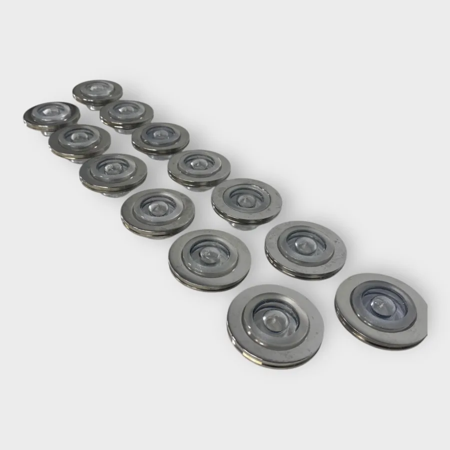 Cantalupi Lighting LEDA/L 26mm Recessed Courtesy Light Stainless Steel Cover QTY 13 - Image 3