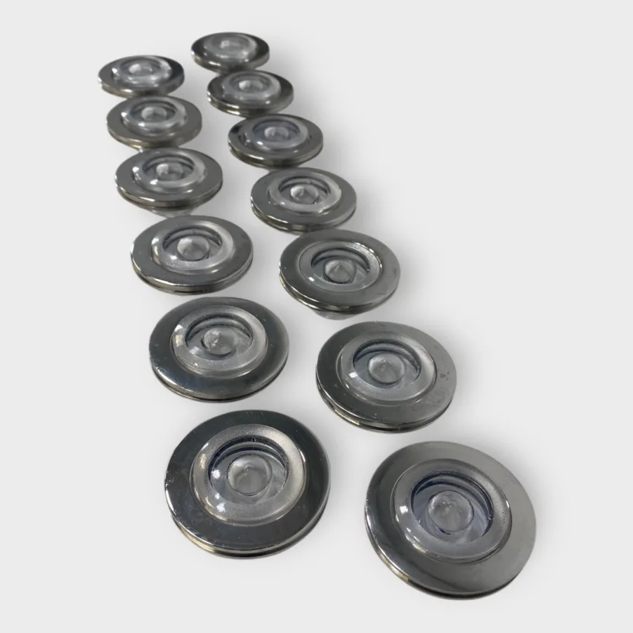 Cantalupi Lighting LEDA/L 26mm Recessed Courtesy Light Stainless Steel Cover QTY 13 - Image 9
