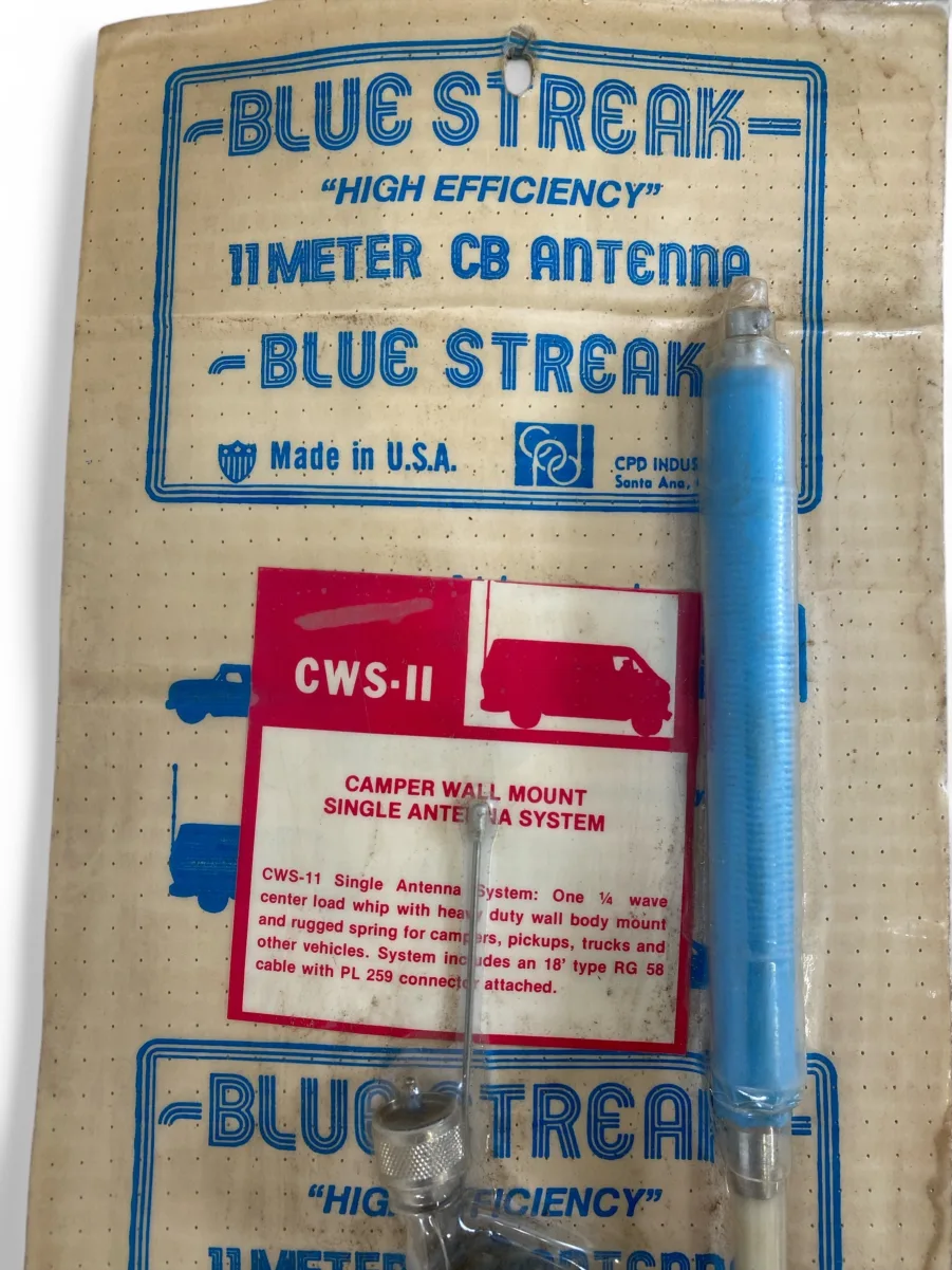 Blue Streak CWS-11 High Efficiency Wall Mount (11 Meter Band) CB Antenna - Image 2