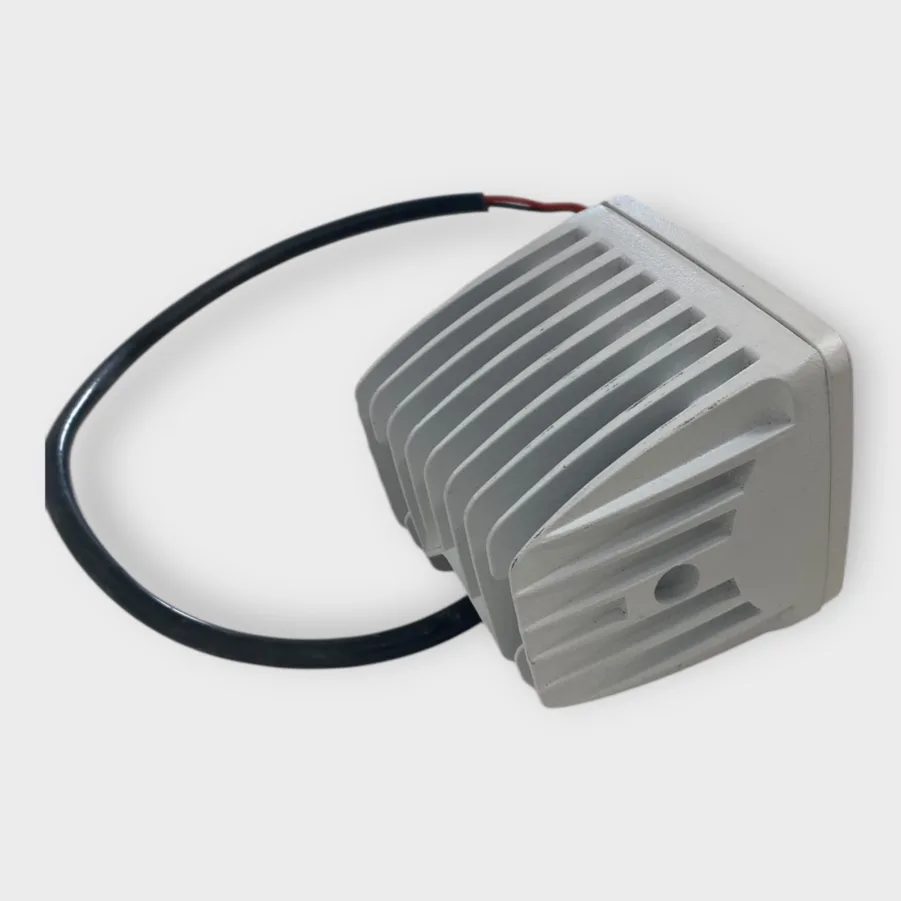 Marine Boat White LED Flood Light Pod Cube White Housing 12 Volt - Image 2