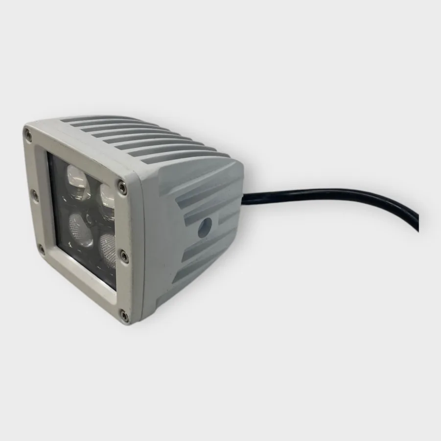 Marine Boat White LED Flood Light Pod Cube White Housing 12 Volt - Image 5
