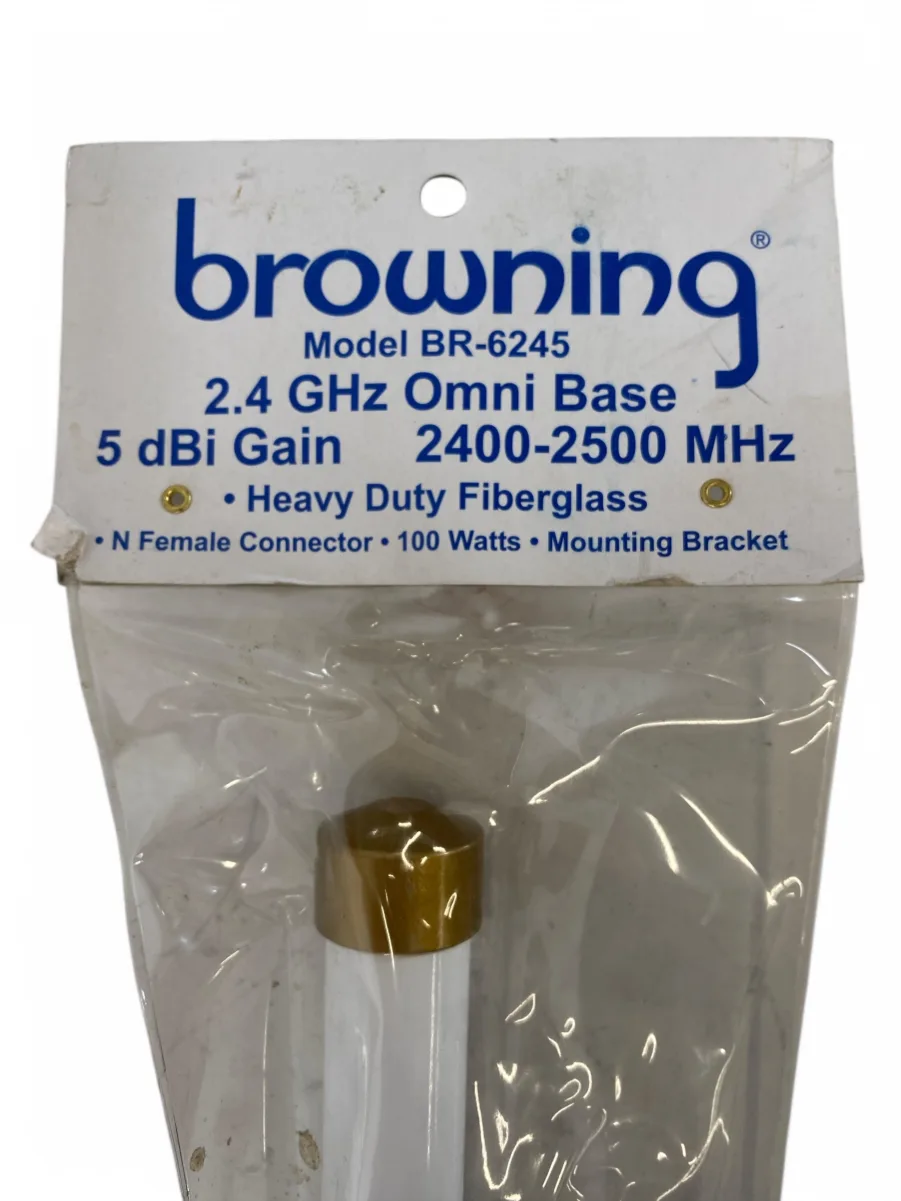 Browning BR-6245 14" Omni Base 2.4 GHz Cellular/Wi-Fi Mast Mount Antenna **New** - Image 2