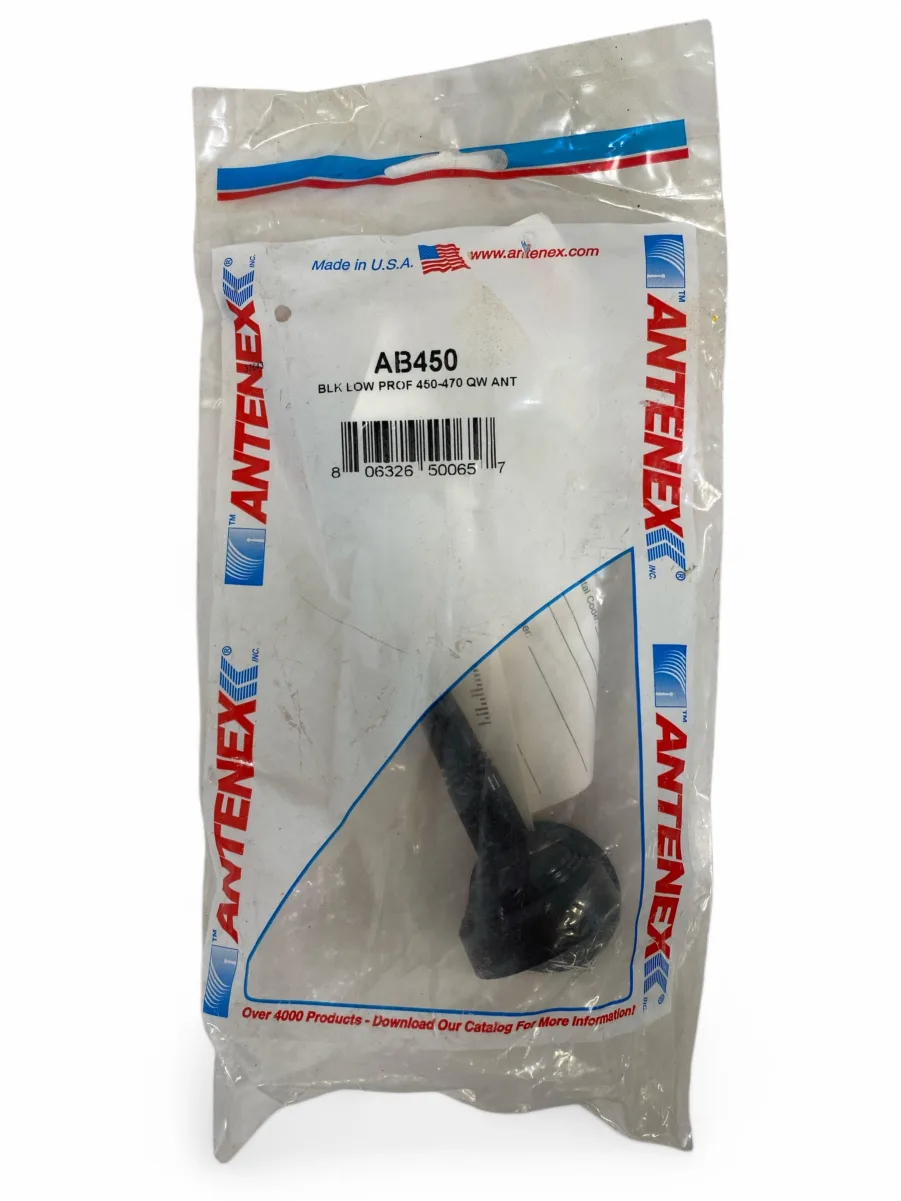 Antenex/Laird AB450 6" UHF Mobile NMO Antenna (450-470 MHz) - Black **New**