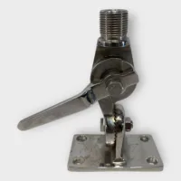 D. Lilly 101HD Stainless Steel Antenna Ratchet Mount Threaded Quick-Action Handle