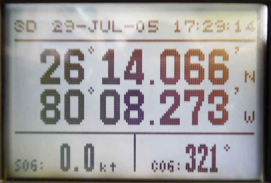 Furuno GP-32 GPS WAAS Navigator Display *Bench-Tested* - Image 3