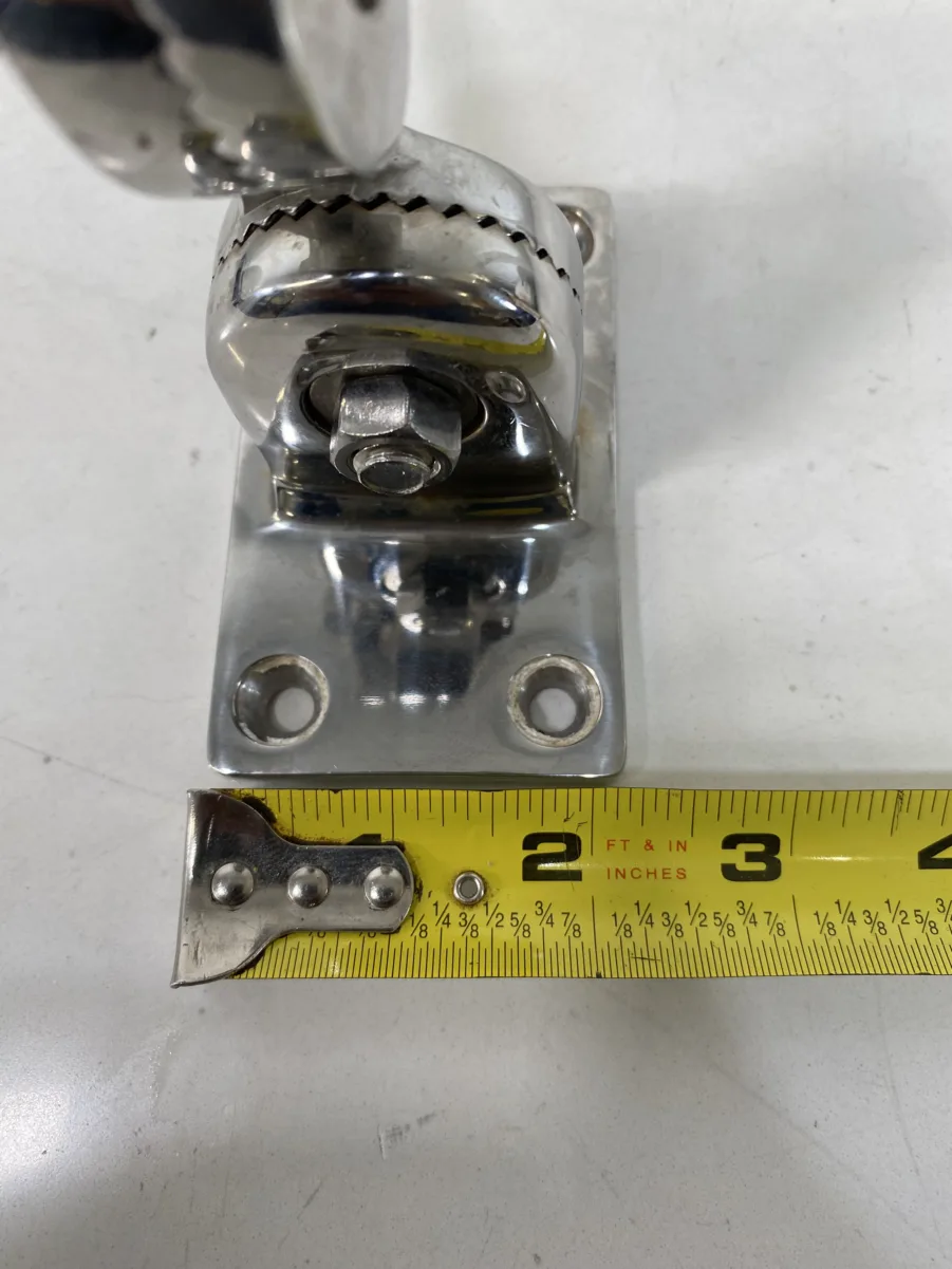 D. Lilly 101HD Stainless Steel Antenna Ratchet Mount Threaded Quick-Action Handle - Image 9