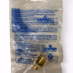 Leviton 40831-0BI Snap-In Quickport Gold F-Connector - Ivory **Lot of 3** - Image 3