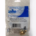 Leviton 40830-BIE Snap-In Quickport Gold RCA Speaker Jack - Ivory **Lot of 4** - Image 2