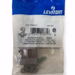Leviton 41644-GY Quickport Decora 4-Port Insert - Gray **Lot of 2** - Image 2