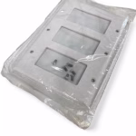 Leviton 005-80411-W 3-Gang Decora/GFCI Device Wall Plate - White **Lot of 4** - Image 3