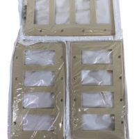 Leviton 001-80412-I 4-Gang Decora/GFCI Device Wall Plate - Ivory **Lot of 3**
