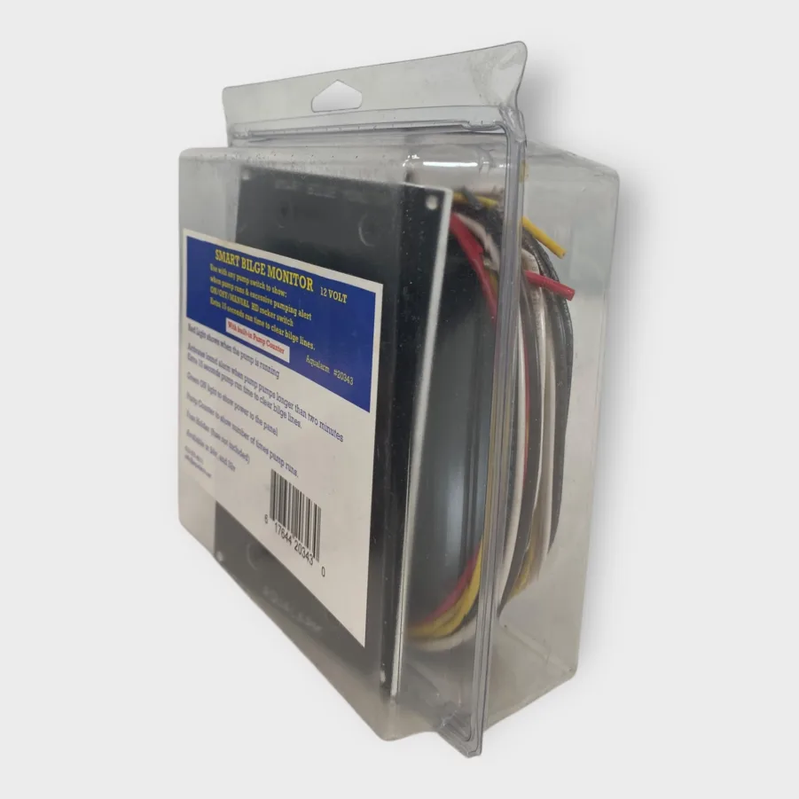 Aqualarm 20343 Smart Bilge Monitor With Built-In Pump Counter 12 Volt *NEW* - Image 2