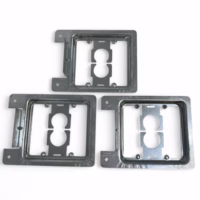 Erico Caddy MP2S Double-Gang Low Voltage Mounting Plate **Lot of 3**