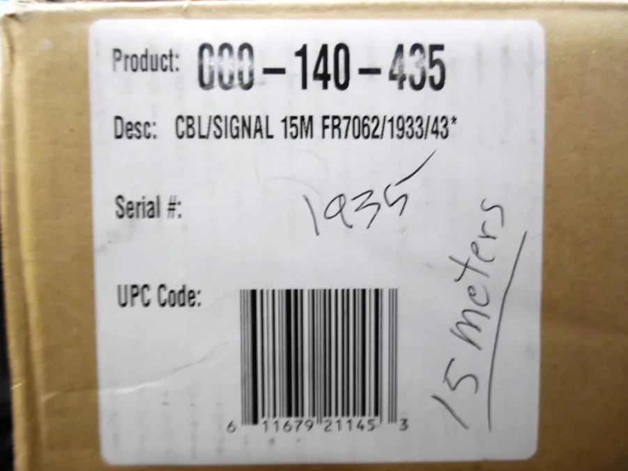 Furuno Analog Radar Signal Cable - 15m - 000-140-435 *NEW OPEN BOX* - Image 4
