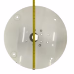Edson Vision Series 6873 6" Vertical Riser Base w/ 6861 Top Plate f/ 24" KVH Intellian Sea Tel Sat - Image 6