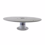 Edson Vision Series 6873 6" Vertical Riser Base w/ 6861 Top Plate f/ 24" KVH Intellian Sea Tel Sat - Image 3