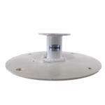 Edson Vision Series 6873 6" Vertical Riser Base w/ 6861 Top Plate f/ 24" KVH Intellian Sea Tel Sat - Image 5