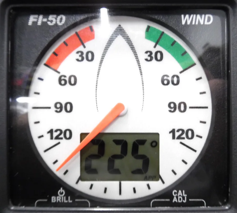 Furuno FI-50 Series FI-501 Wind N2K Display w/Sun Cover *Tested* - Image 2