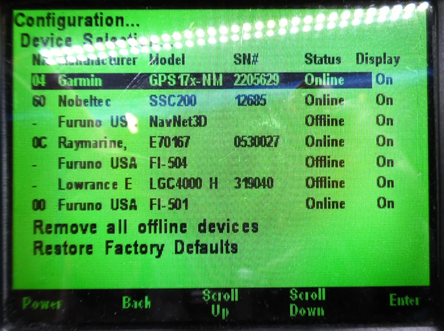 Furuno FI-50 Series FI-501 Wind N2K Display w/Sun Cover *Tested* - Image 4