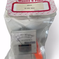 Weems & Plath 20161 0-50 Amp DC Ammeter **New**