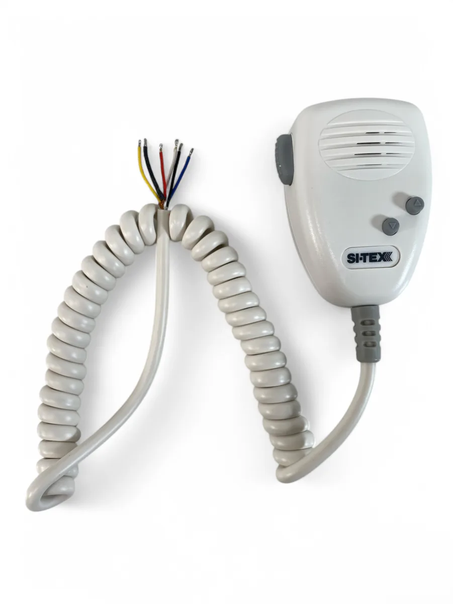 Si-Tex DM102 Hand Microphone For Select Radios W/O Connector - White **New**