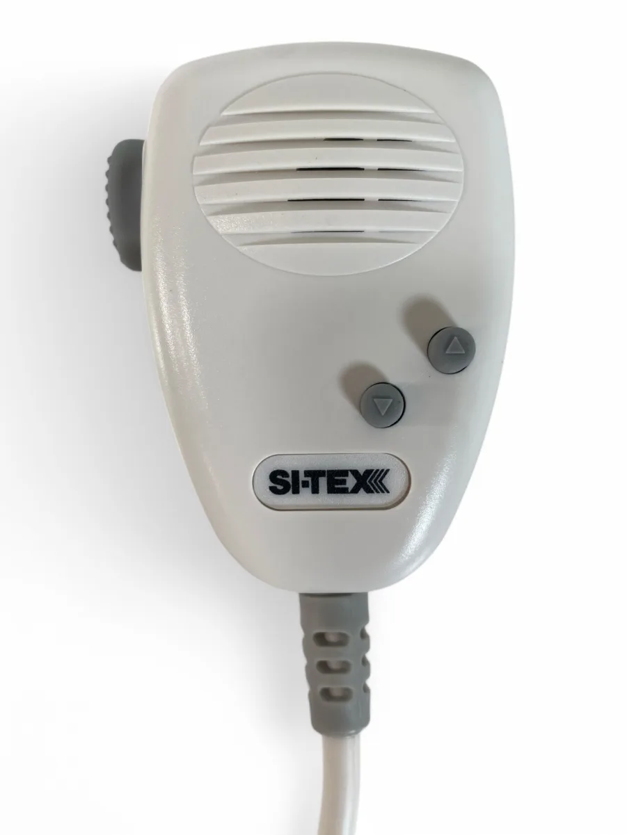 Si-Tex DM102 Hand Microphone For Select Radios W/O Connector - White **New** - Image 2