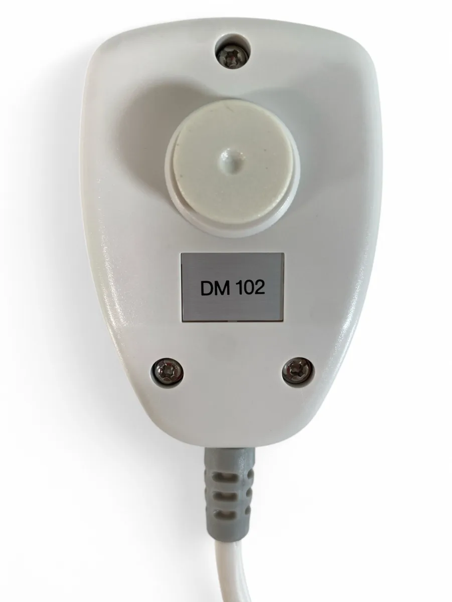 Si-Tex DM102 Hand Microphone For Select Radios W/O Connector - White **New** - Image 3