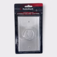 RadioShack 400-0987 High-Power In-Wall White Stereo Volume Control 50W RMS
