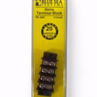 Blue Sea Systems 2404 Marine Terminal Block - 4 Circuit - 20 Amp **New**